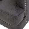 28"W Upholstered Accent Chair, Club Chair with Tufted Back 4B - ModernLuxe - 4 of 4