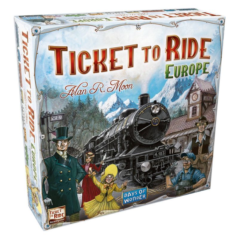 Ticket To Ride Europe Board Game, 1 of 9