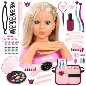 Bayer Design: Charlene Magic Nails - Blonde - Doll Styling Head, Kids 3+ - 1 of 4