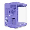 HYTE Y70 Mid-Tower ATX Gaming PC Desktop Case - Tempered Glass - Dual Chamber - High Airflow - Riser Cable - Taro Milk (Purple) - 3 of 4