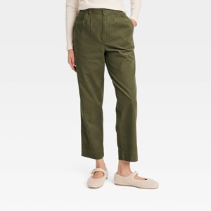 Women's High-Rise Corduroy Chino Pants - Universal Thread™ - 1 of 3