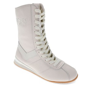 PONY Womens KO-80 High Classic Genuine Leather and Suede Premium Lace Up Athletic Sneaker Shoe - 1 of 4