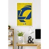 Trends International NFL Los Angeles Rams - Logo 25 Framed Wall Poster Prints - 2 of 4