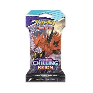 Pokemon Sword & Shield Chilling Reign Sleeved Booster | Galarian Zapdos - 1 of 1