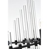 Elegant Lighting Sienna 6 - Light Pendant in  Black - 3 of 4