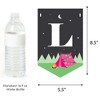 Big Dot of Happiness Let's Go Glamping - Camp Glamp Party Bunting Banner - Party Decorations - 3 of 4