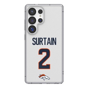 NFL Denver Broncos Players Game Tactic Clear Cell Phone Case for Samsung Galaxy - 1 of 4
