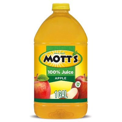 Mott S 100 Original Apple Juice 1 Gal Bottle Target