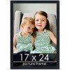 PosterPalooza | Slim Profile Black Picture Frame - UV Acrylic, Foam Board Backing, Hanging Hardware - 2 of 4