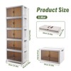 Fortune Candy 8.8 Gal Collapsible 5-Layer Plastic Storage Bin - 2 of 4