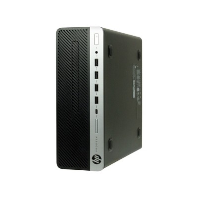 HP 600 G3-SFF Certified Pre-Owned PC, Core i7-7700 3.6GHz Processor, 16GB Ram, 512GB SSD DVDRW, Win10P64, Manufacturer Refurbished