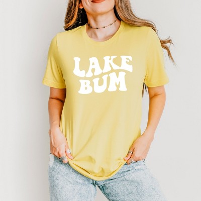 Simply Sage Market Women's Lake Bum Wavy Short Sleeve Graphic Tee