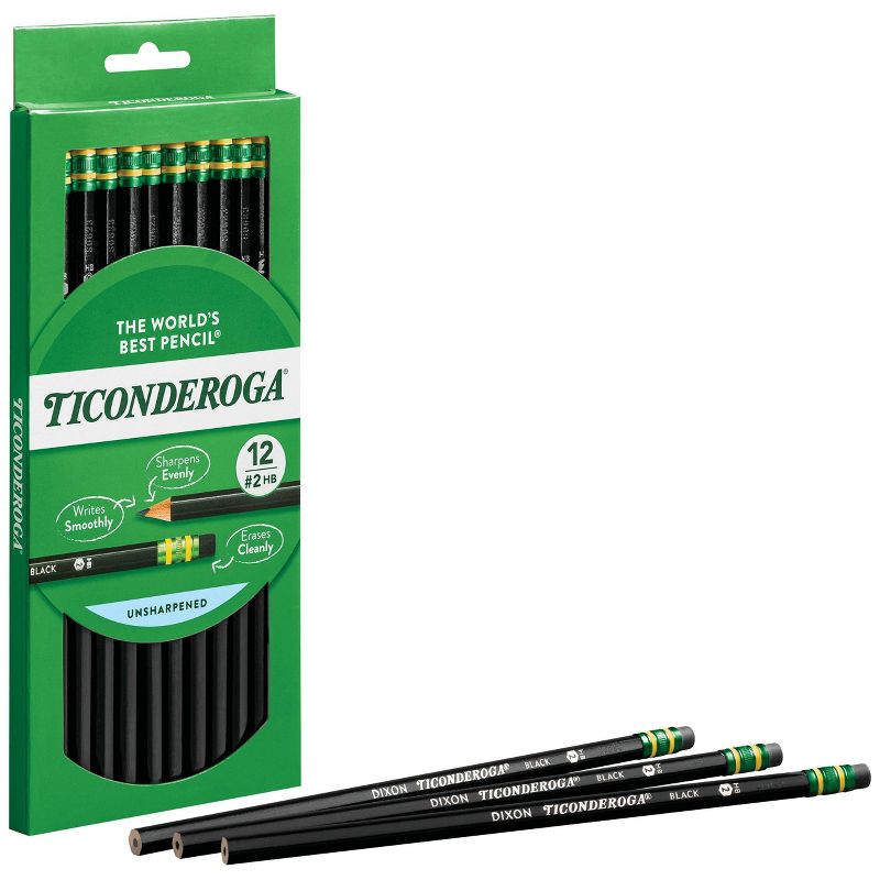 Ticonderoga #2 Wooden Pencils, 0.7mm, 12ct, 4 of 7