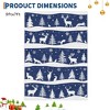 Christmas Washable Rug for Home Decor,Indoor Non Slip Carpet,Soft Low Pile Rugs with Xmas Tree Reindeer Snowflake for Entryway,Living Room,Bedroom - 2 of 4