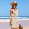 Women's Eyelet Embroidered Sleeveless Beach Cover-Up Dress - Cupshe - 2 of 4