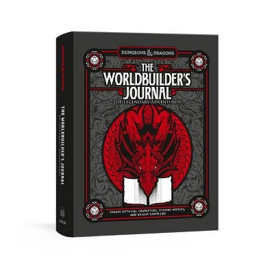 The Worldbuilder's Journal of Legendary Adventures (Dungeons & Dragons) - by  Official Dungeons & Dragons Licensed (Hardcover)