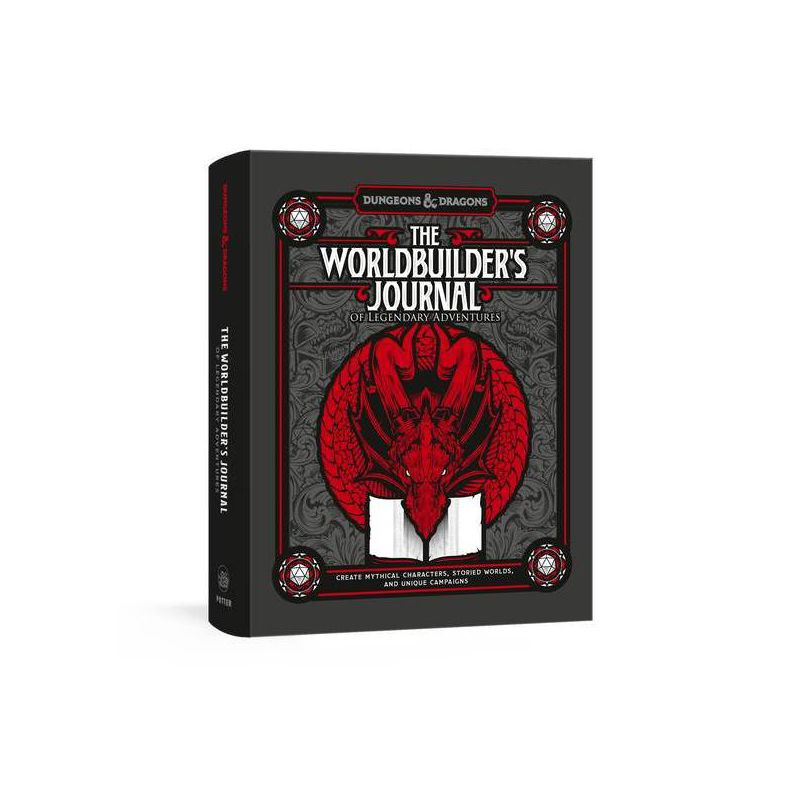 The Worldbuilder's Journal of Legendary Adventures (Dungeons & Dragons) - by  Official Dungeons & Dragons Licensed (Hardcover), 1 of 2