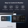 Moiswell 70 Pints Energy Star Certified Commercial Dehumidifier with Drain Hose for Crawlspace - 3 of 4