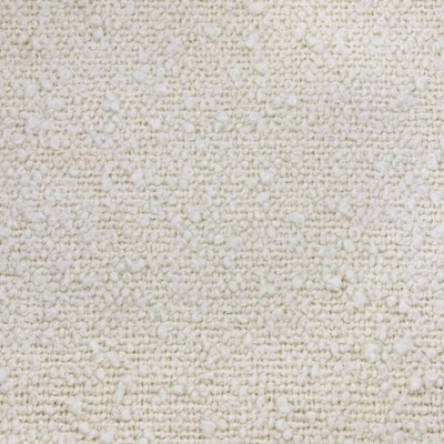 Enoki 21" Cream Boucle Round Storage Ottoman