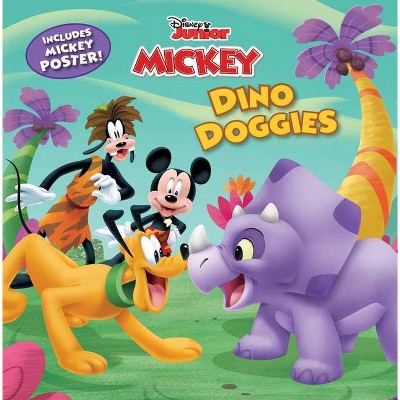 Mickey Mouse Funhouse Dino Doggies - by  Disney Books (Paperback)