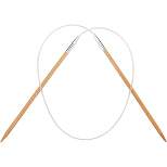 ChiaoGoo Bamboo Circular Knitting Needles 24"-Size 17/12.75mm