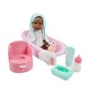 Madame Alexander Small Wonder 14" Baby Doll Bath Set - Brown Eyes - 3 of 4