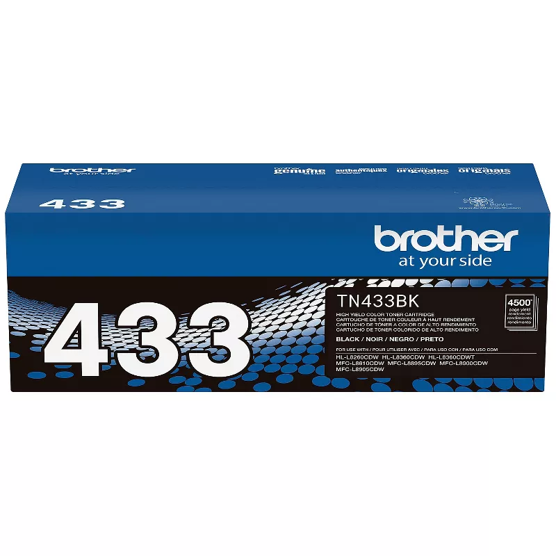 Brother TN433BK High-Yield Toner Black