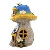 Roman 8.5 Inch Busy Bee Bungalow Toad Mushroom House Garden Figurines - 2 of 3