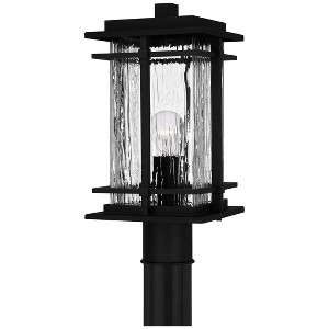 McAlister 1-Light Earth Black Outdoor Post Lantern - 1 of 4