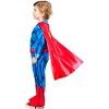 DC Comics Boys' Superman Halloween Costume Jumpsuit Blue - 4 of 4