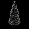 Christmas Tree Green and White Fiber optic, steel, PVC 5 ft - 4 of 4