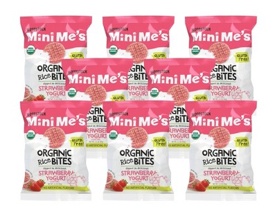 Woodstock Organic Strawberry Yogurt Rice Bites - Case of 8/2.1 oz