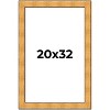 PosterPalooza | Embellished Gold Picture Frame - UV Acrylic, Foam Board Backing, Hanging Hardware - 2 of 4