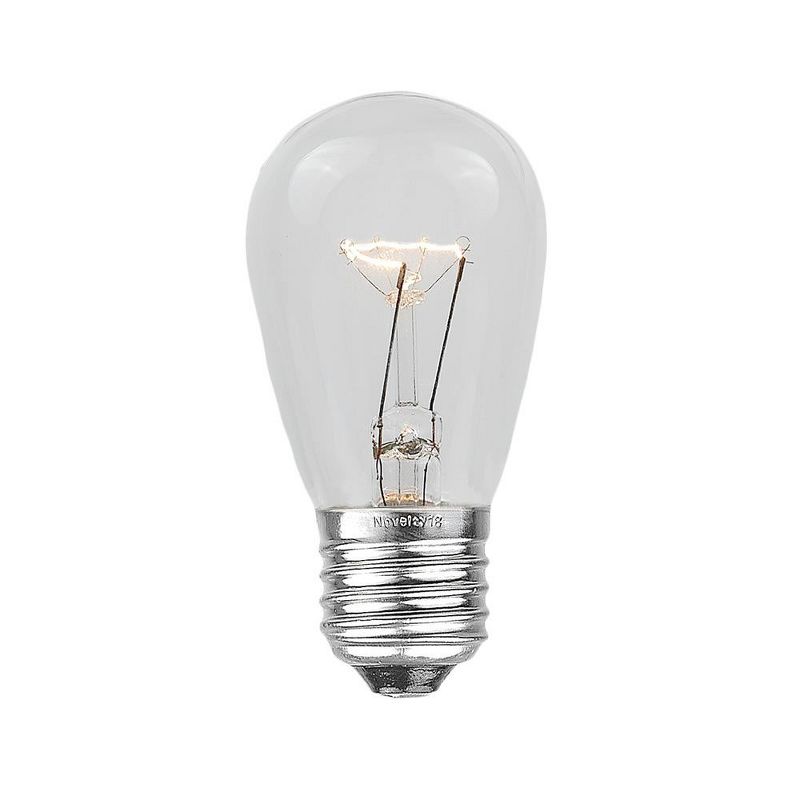 Novelty Lights S14 Edison Hanging Outdoor String Light Replacement Bulbs E26 medium Base 11 Watt, 2 of 7