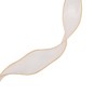 Unique Bargains Ribbon Gold-Edged Fishtail Organza Simple Style Polyester 354.33"x1.57" 1 Pc - 3 of 3