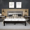 NicBex Wood Twin/Full/Queen Size Platform Bed Frame,Solid Wood Slats Support,6.5" Under Bed Storage,No Box Spring Needed,Noise-Free,Easy Assembly - 3 of 4