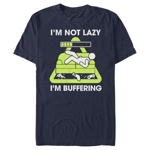 Men's Lost Gods I'm Not Lazy I'm Buffering T-Shirt - 1 of 4