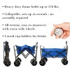 Heavy-Duty Collapsible Wagon with Telescoping Handle by Nature Spring - 3 of 4