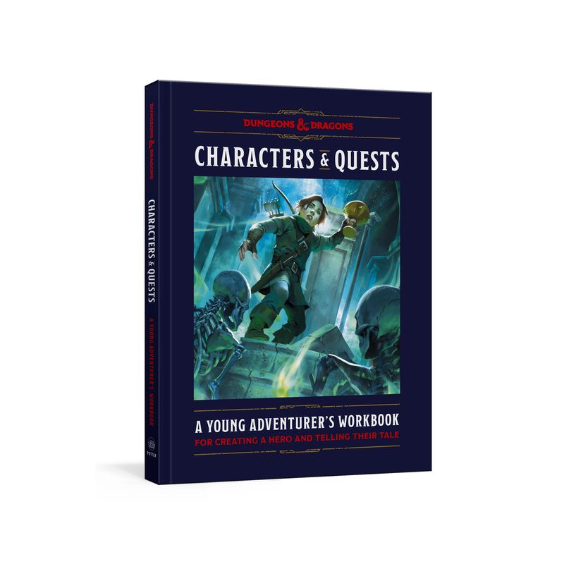 Characters & Quests (Dungeons & Dragons) - (Dungeons & Dragons Young Adventurer's Guides) by  Sarra Scherb & Official Dungeons & Dragons Licensed, 1 of 2