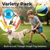Pacific Pups Products - Rope Dog Toys 11 Pack - Dog Tug toys, Dog Chew Toys & Puppy Teething Toys - 4 of 4
