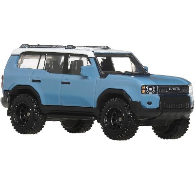 2024 Toyota Land Cruiser Blue with White Top "HW Off Road" Series Diecast Model Car by Hot Wheels