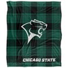 Chicago State University Campus Plaid Spirit Silky Touch Super Soft Throw Blanket 50x60 - 2 of 4
