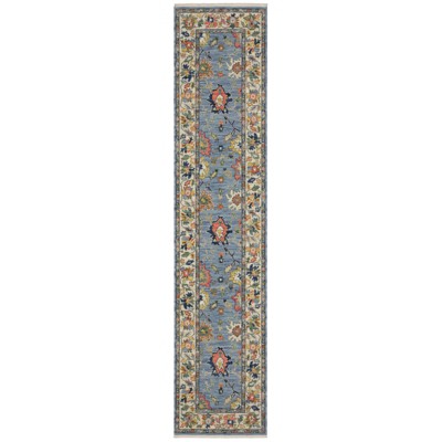Oriental Weavers Lucca 2889A Blue / Multi Indoor Area Rug - 2'6" x 12'