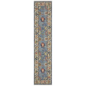 Oriental Weavers Lucca 2889A Blue / Multi Indoor Area Rug - 2'6" x 12' - 1 of 4