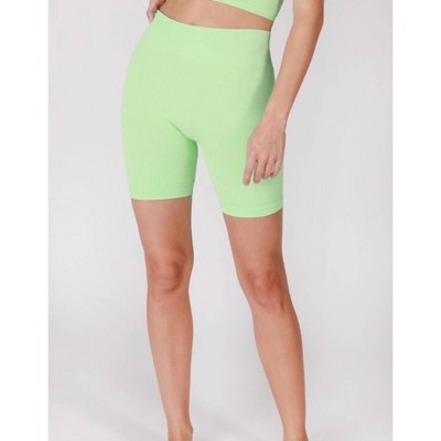 Women's Ribbed High Waist Short - Nikibiki