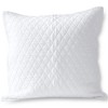 Lands' End Solid Diamond Double Voile Pillow Sham - image 3 of 4