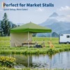 Pop Up Canopy Tent, Heavy Duty Outdoor Canopy W/ Removable Sidewall, Portable Tent Gazebo, Instant Tent Shelter for Parties, Events, & Vendors - 4 of 4