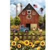 Briarwood Lane Summer Garden Flag 12x18 For Outdoor Sunflower Barn For Summer Garden Flag Flags For Outside - 3 of 4