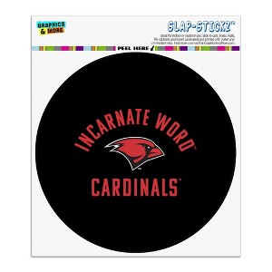University of the Incarnate Word Cardinals Automotive Car Window Locker Circle Bumper Sticker - 1 of 4