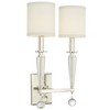 Crystorama Lighting Paxton 2 - Light Sconce in  Polished Nickel - 2 of 4